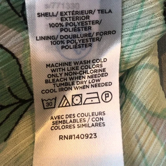 NWT LOFT Blue and Black Green Floral Maxi Dress Layered Ruffles Puff Sleeves - Picture 10 of 15